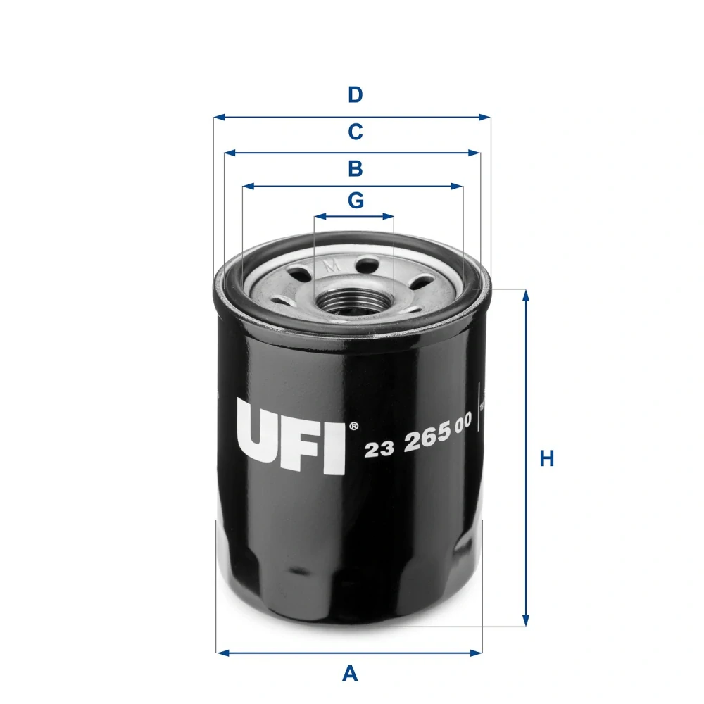 UFI olejový filter 23.265.00