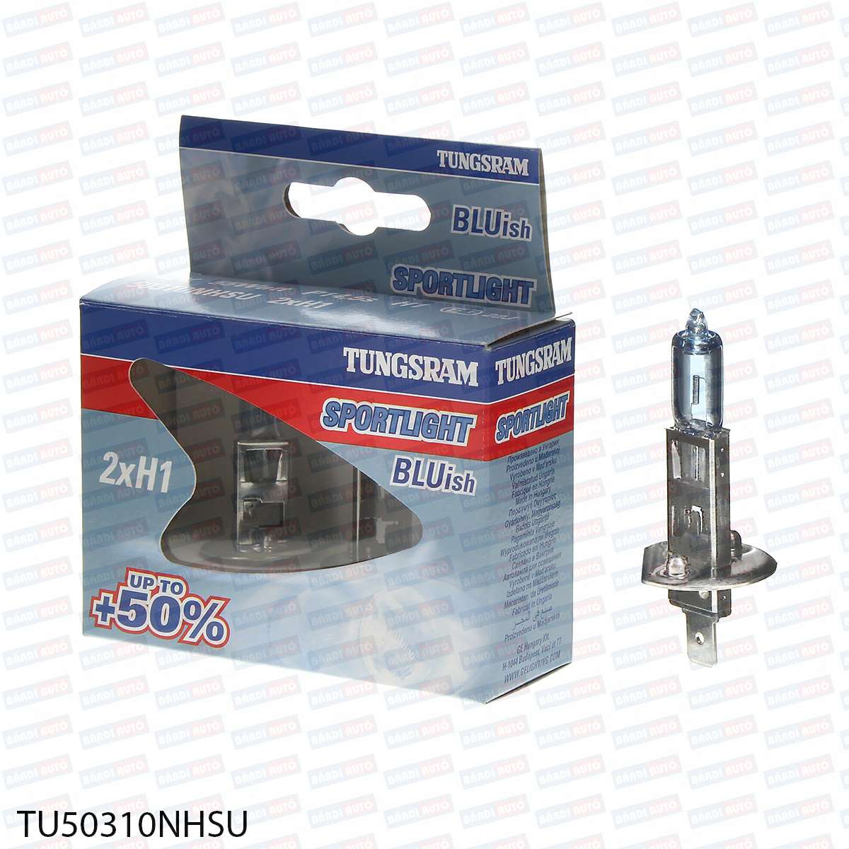 GE/TUNGSRAM SPORTLIGHT H1 12V/55W +50%
