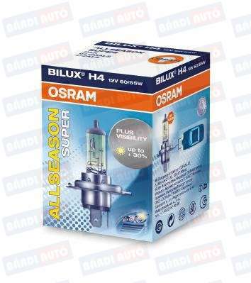 OSRAM H4 ALLSEASON SUPER 12V 60/55W +30%