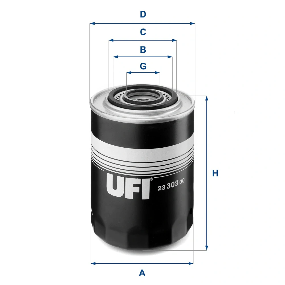UFI olejový filter 23.303.00