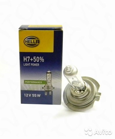 HELLA H7 ŽIAROVKA 12V 55W +50%