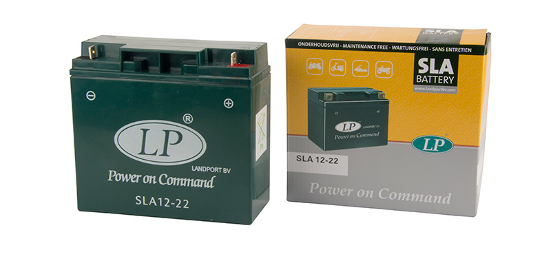 LP BATTERY 22AH 230A 12V