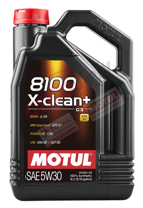 MOTUL 8100 X-CLEAN+ 5W30 5L