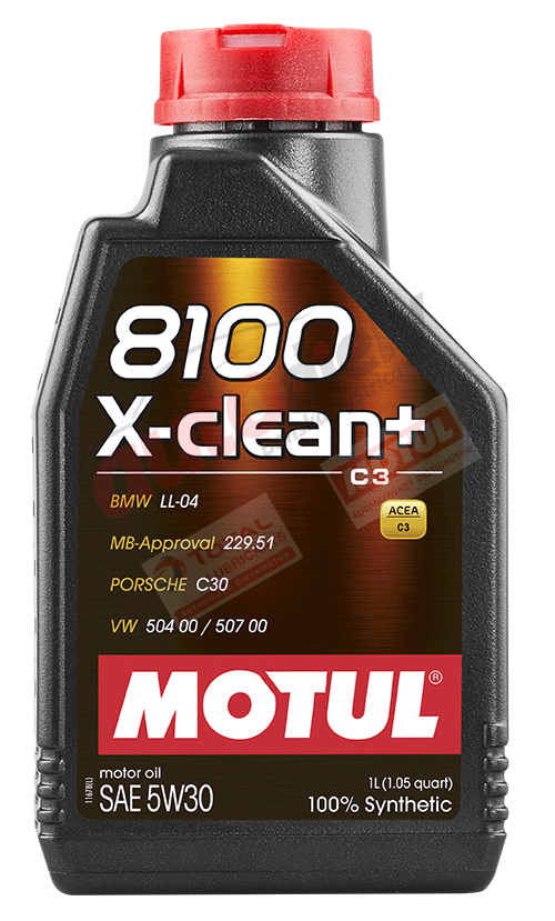 MOTUL 8100 X-CLEAN+ 5W30 1L