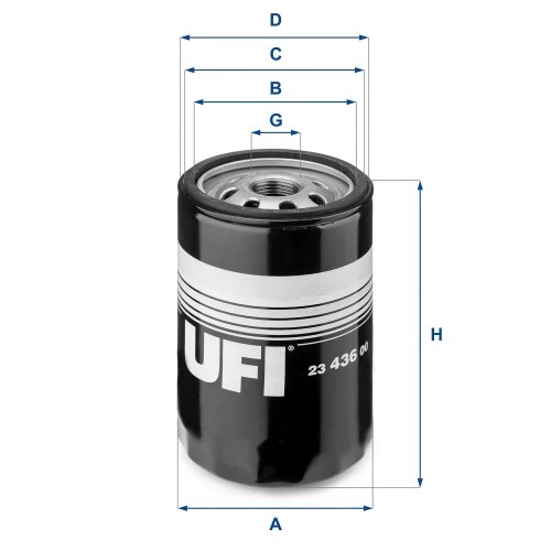 UFI olejový filter 23.436.00