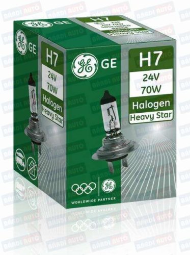 GE/TUNGSRAM H7 HEAVY DUTY ŽIAROVKA 24V 70W