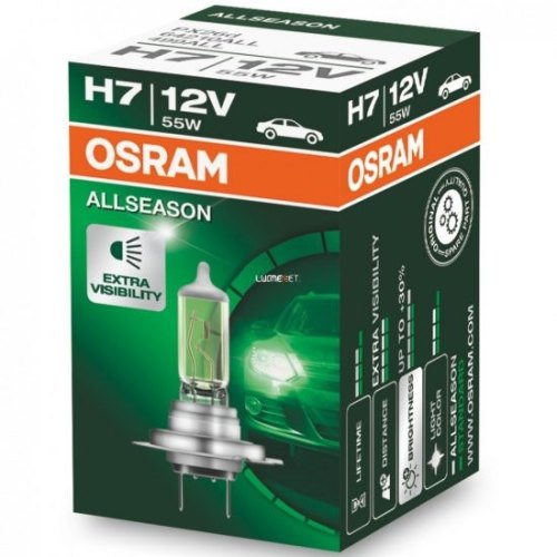 OSRAM H7 ALLSEASON SUPER ŽIAROVKA 12V 55W +30%