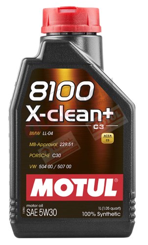 MOTUL 8100 X-CLEAN+ 5W30 1L
