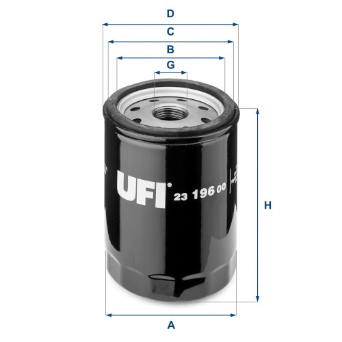 UFI olejový filter 23.196.00