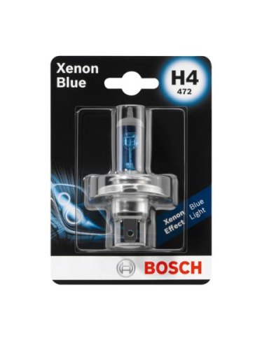 BOSCH H4 XENON BLUE 12V 60/55W
