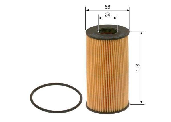 BOSCH olejový filter F026407125