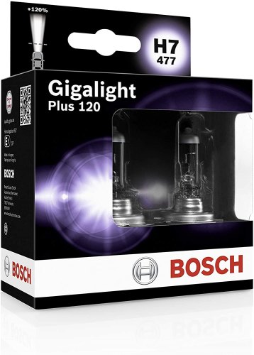 BOSCH H7 ŽIAROVKA GIGALIGHT PLUS 120% 12V 55W
