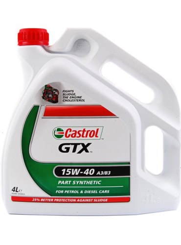 Castrol GTX A3/B3 15W40 4L