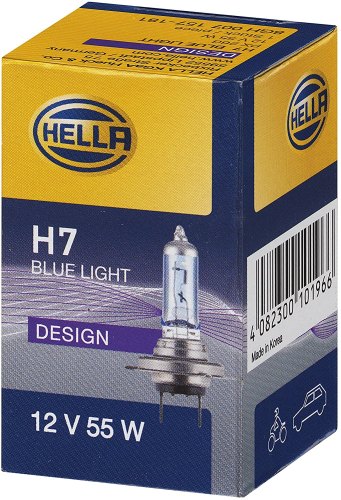 HELLA H7 BLUE LIGHT ŽIAROVKA 12V 55W