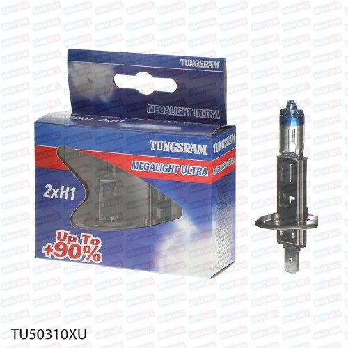 GE/TUNGSRAM MEGALIGHT ULTRA H1 12V/55W +90%